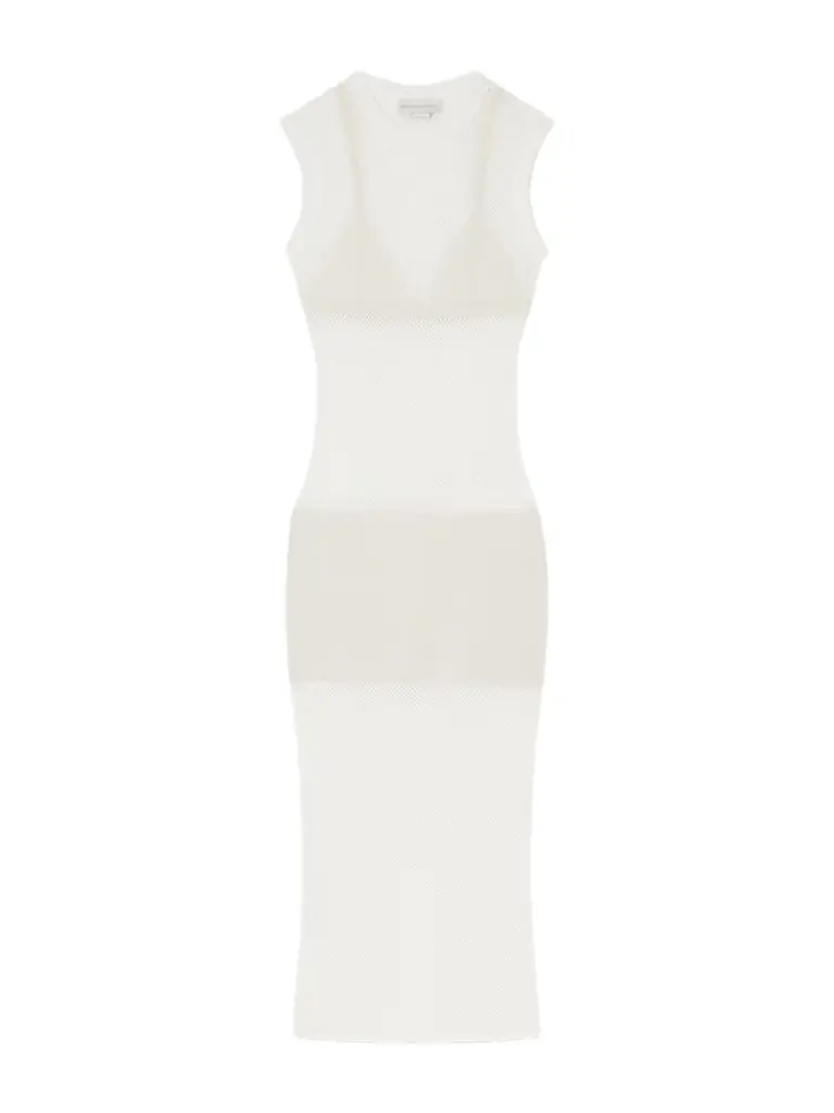 Stella McCartney Crocheted Cotton Midi Dress