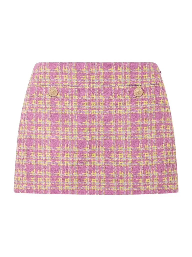 Gucci Cotton-blend Tweed Mini Skirt