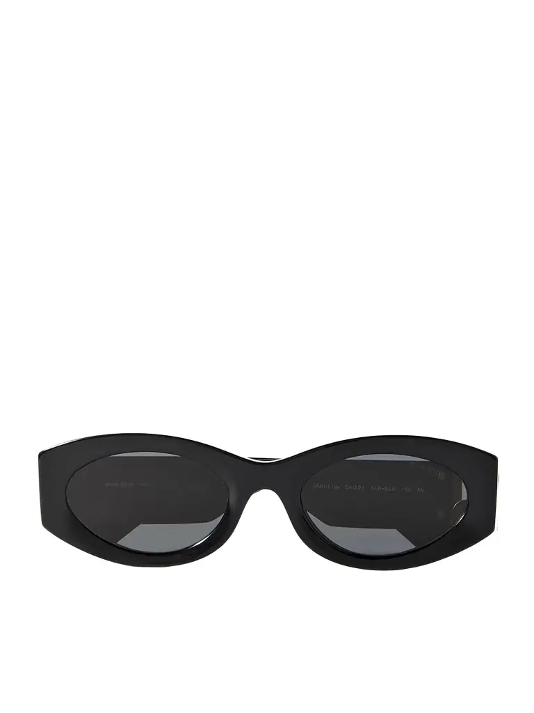 Miu Miu Eyewear Glimpse Oval-frame Acetate Sunglasses