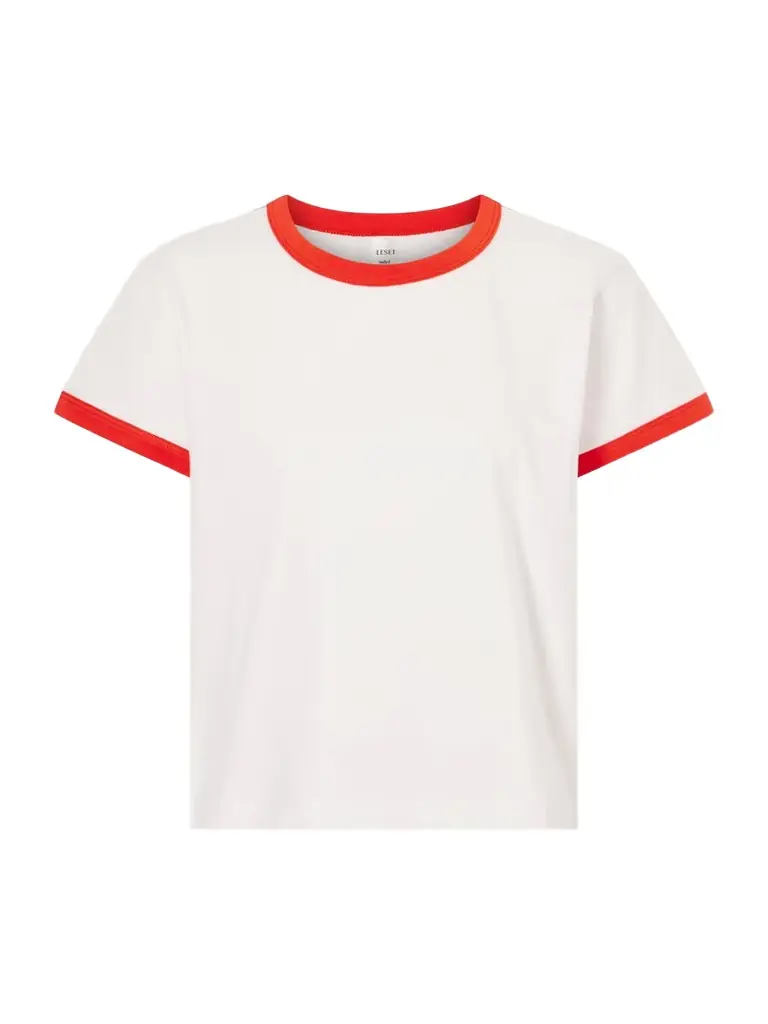 LESET Margo Cotton-jersey T-shirt