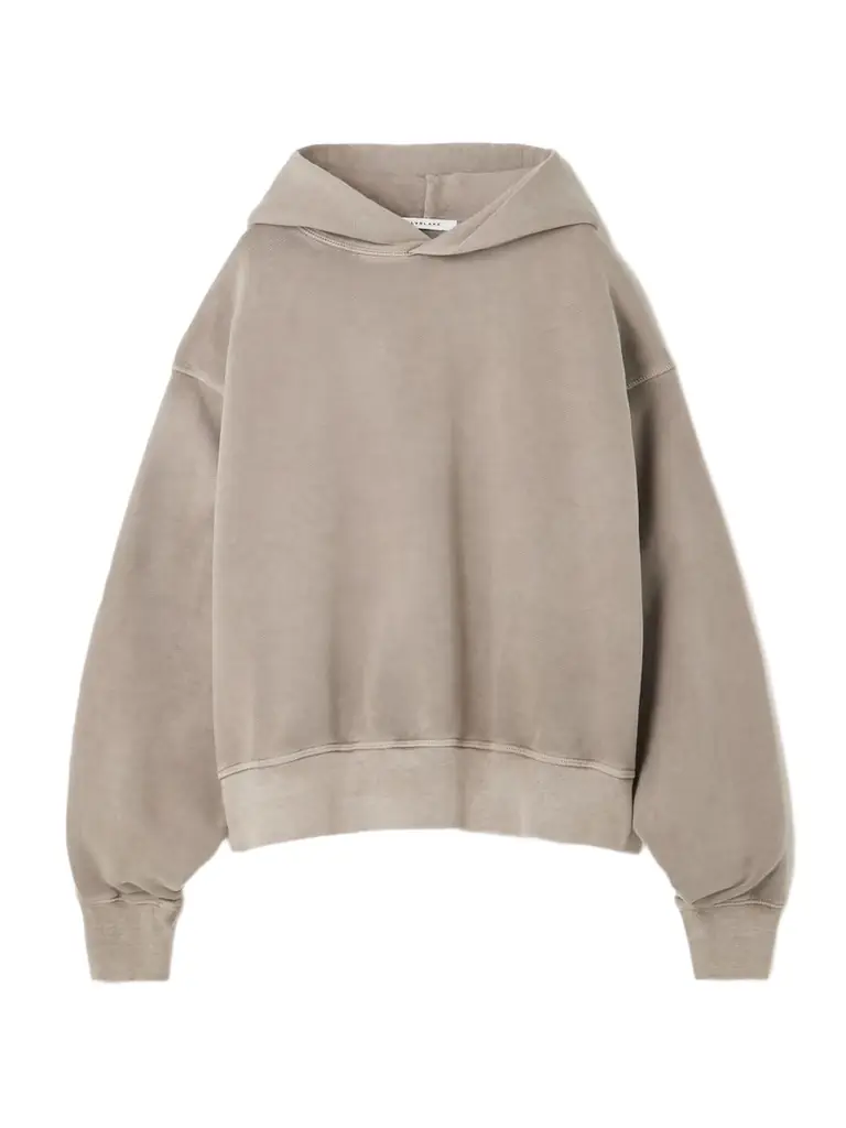 SLVRLAKE Cinch Cotton-jersey Hoodie