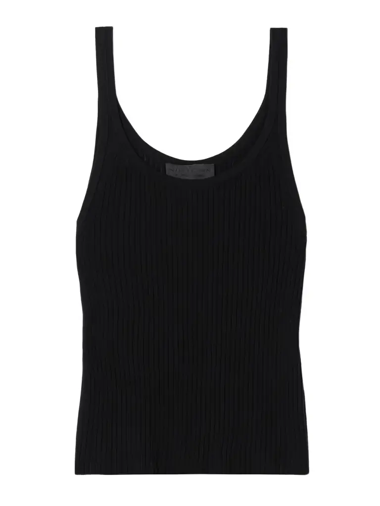 Nili Lotan Wrenley Ribbed Cotton Tank