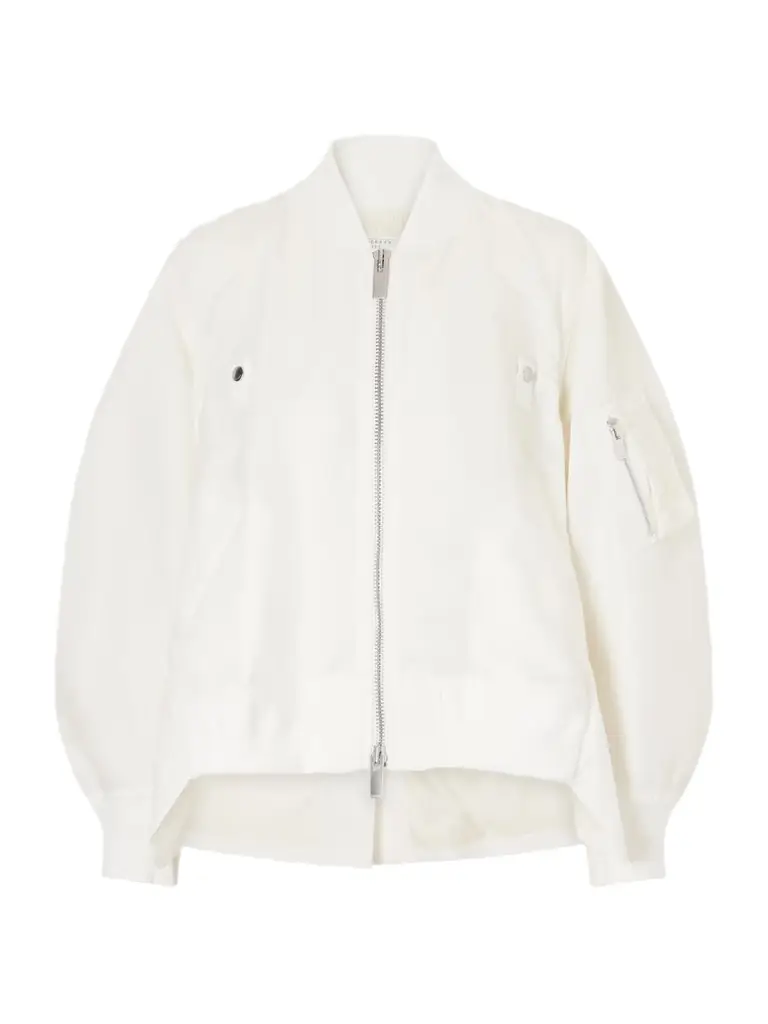 Sacai Padded Twill Bomber Jacket