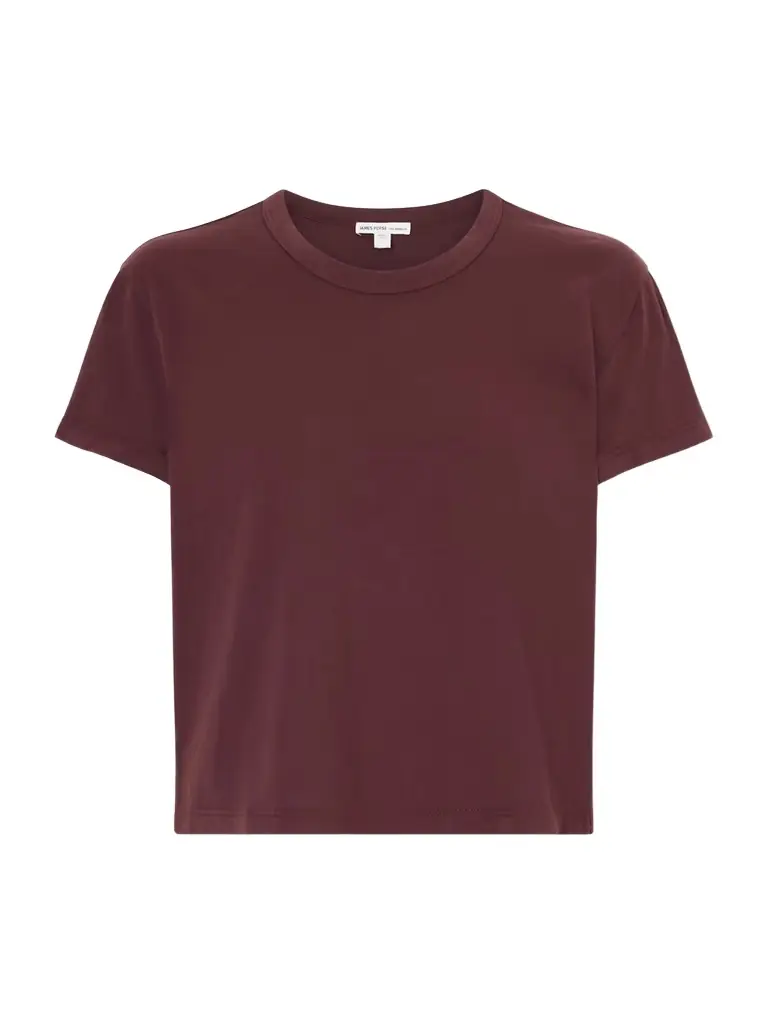 James Perse Cropped Cotton-jersey T-shirt