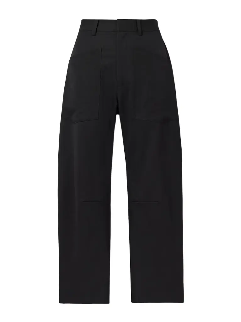 Nili Lotan Shon Wool-twill Tapered Pants
