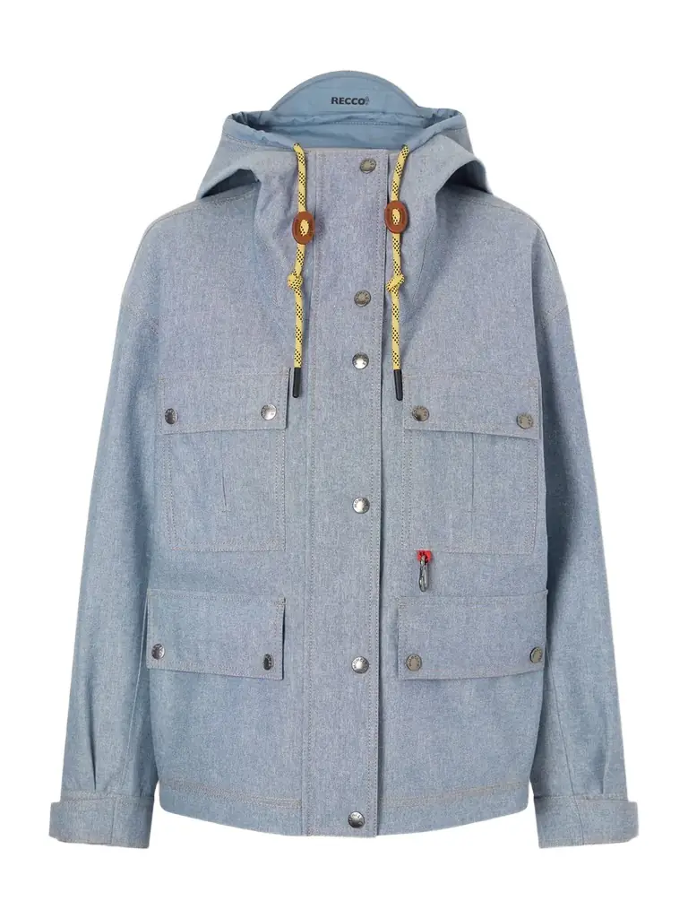 Moncler Grenoble Beziers Padded Denim Jacket