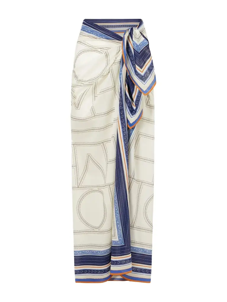 Collector Organic Cotton And Lyocell-blend Pareo