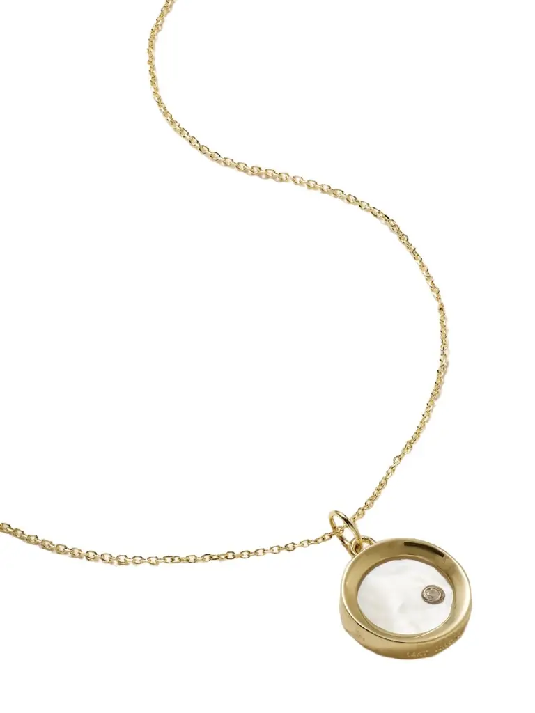 Mateo 14-karat Gold, Pearl And Diamond Necklace