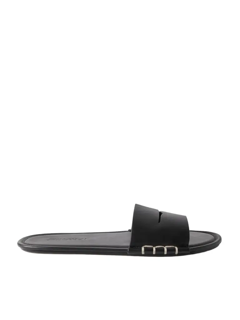 JW Anderson Loafer Leather Slides