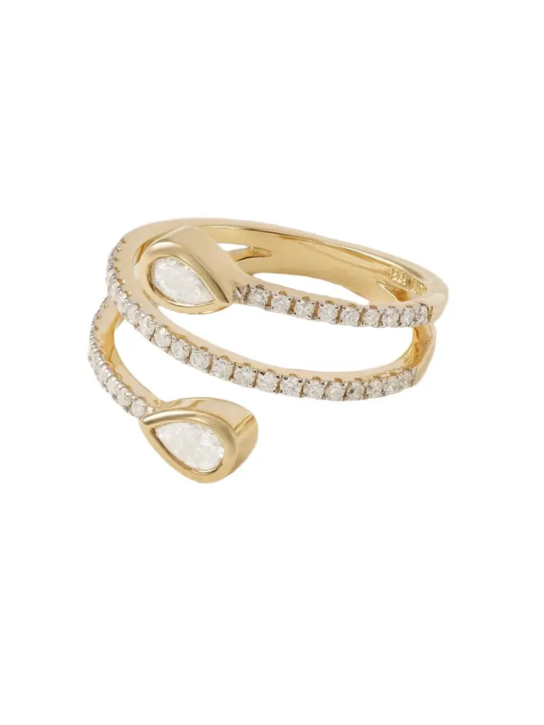 Mateo 14-karat Gold Diamond Ring