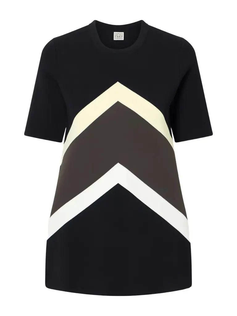 TOTEME Striped Jersey T-shirt
