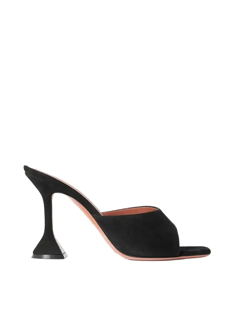 Amina Muaddi Lupita Suede Mules