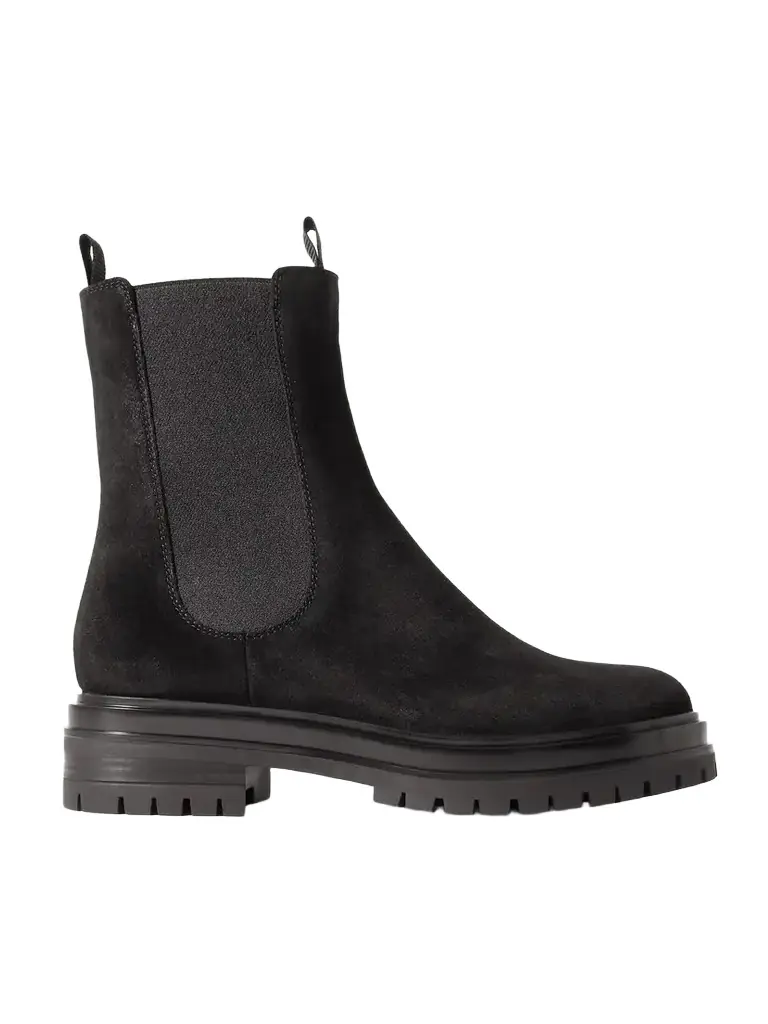 Gianvito Rossi Chester Suede Chelsea Boots