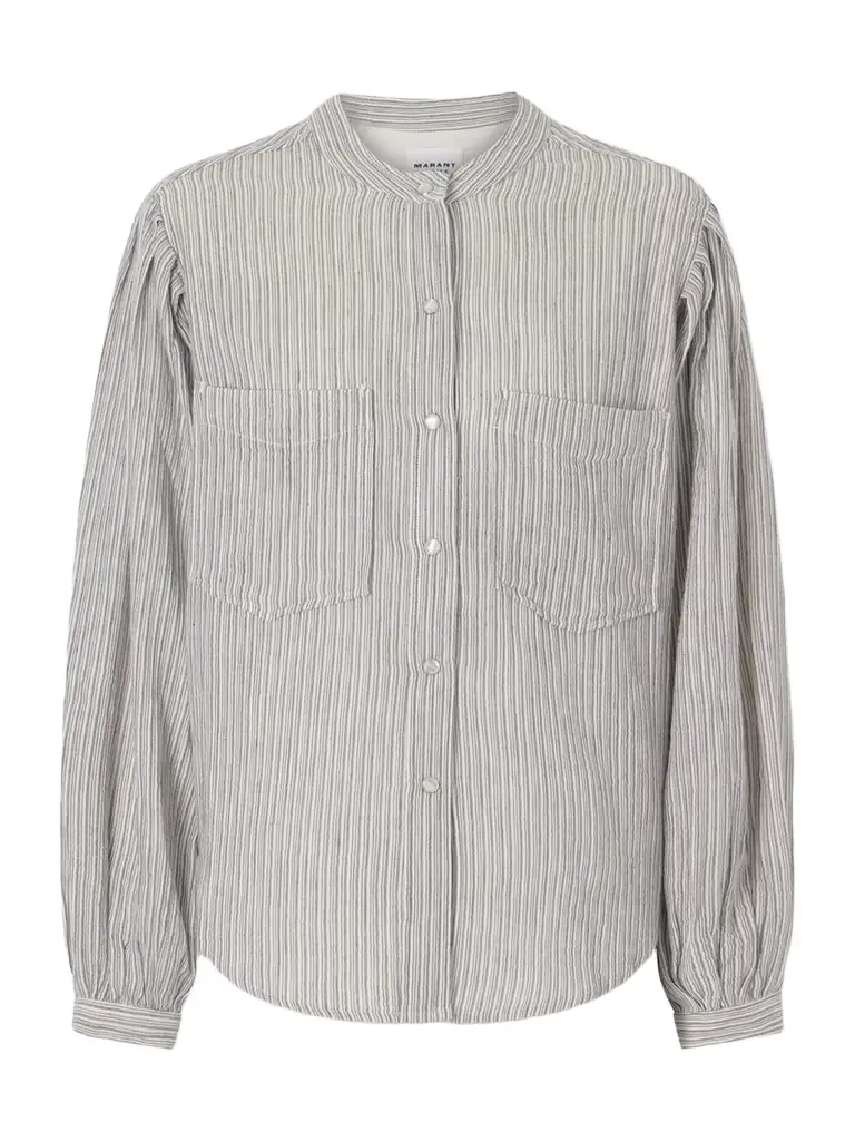 Marant Étoile Selvia Striped Cotton Shirt