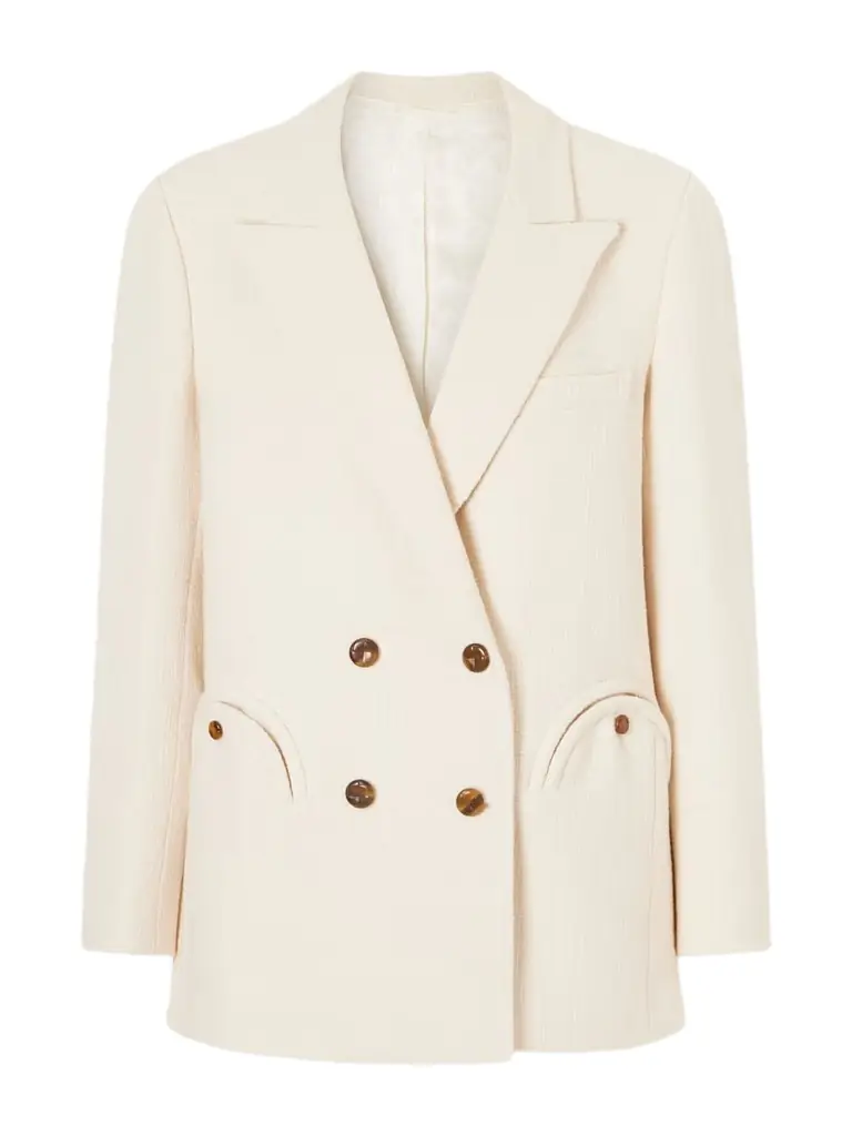 Blazé Milano Missy Everynight Cotton-blend Tweed Blazer