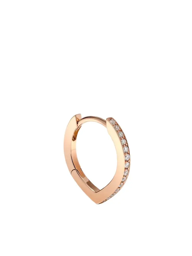 Repossi Antifer 18-karat Rose Gold Diamond Single Earring