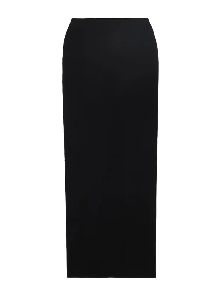 ÉTERNE Emma Ribbed Stretch-jersey Maxi Skirt
