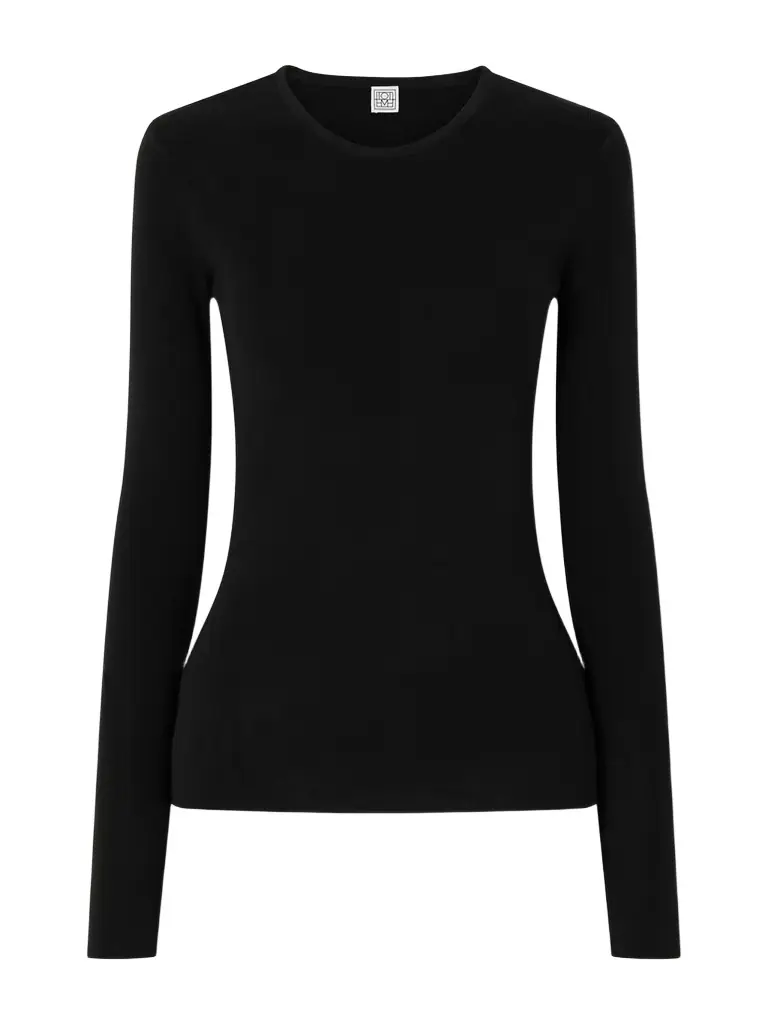 TOTEME Garderob Organic Cotton-jersey Top