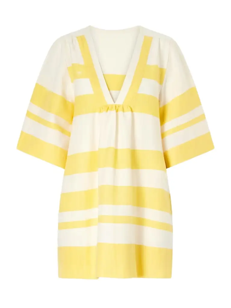 Lemlem Belkis Striped Cotton Kaftan