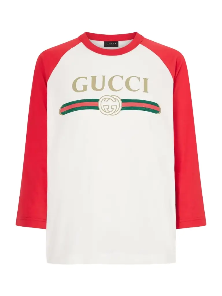 Gucci Printed Cotton-blend Jersey T-shirt