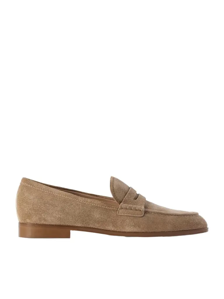Gianvito Rossi Georgie Suede Loafers