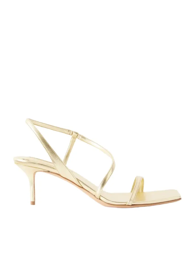 Emme Parsons Delicat Metallic Leather Sandals