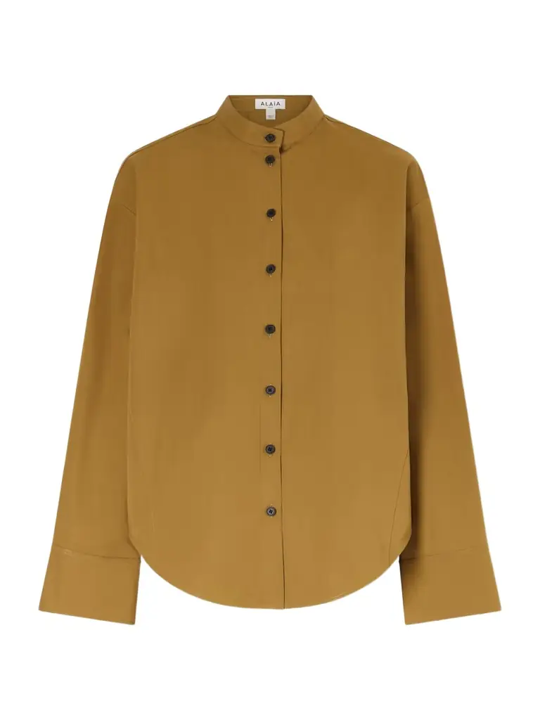 Alaïa Oversized Cotton-poplin Shirt