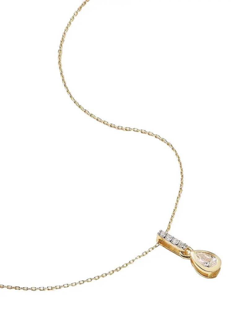 Mateo 14-karat Gold Diamond Necklace