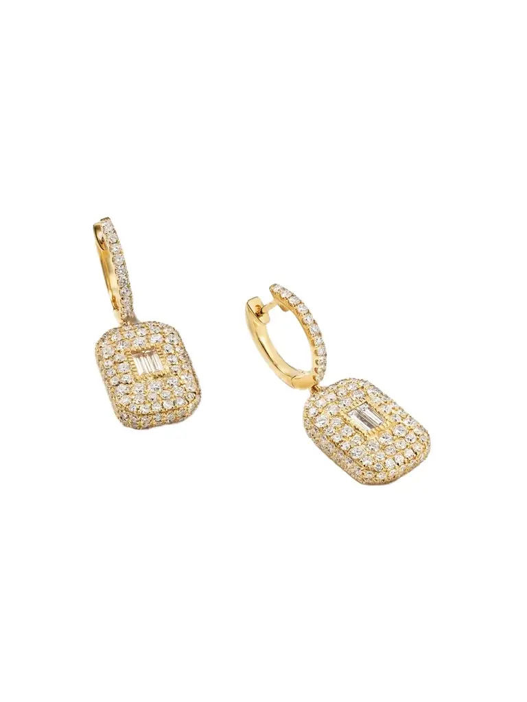 SHAY 18-karat Gold Diamond Earrings