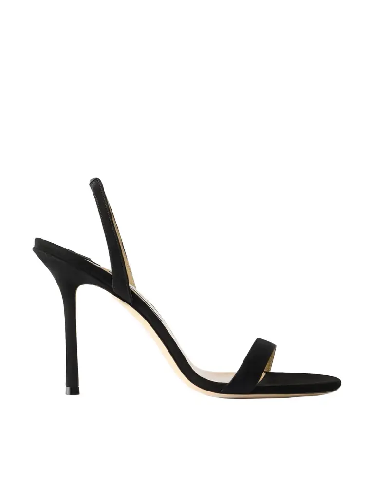 Jimmy Choo Jenn 100 Suede Sandals