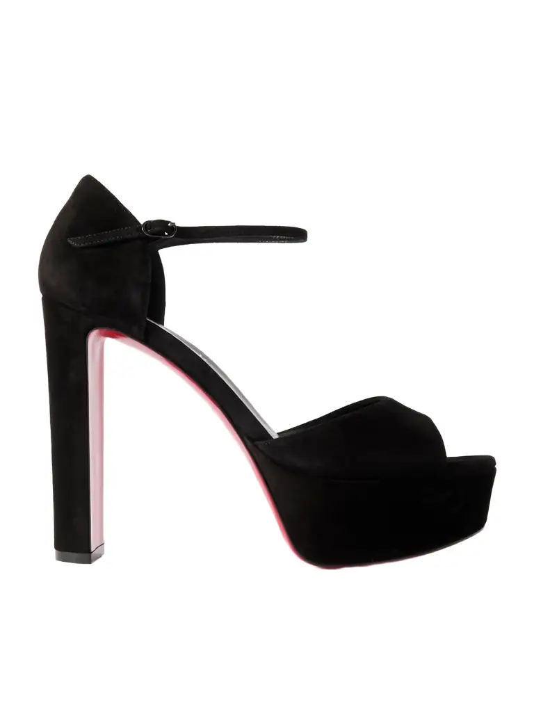 Christian Louboutin Sandaloo Suede Sandals