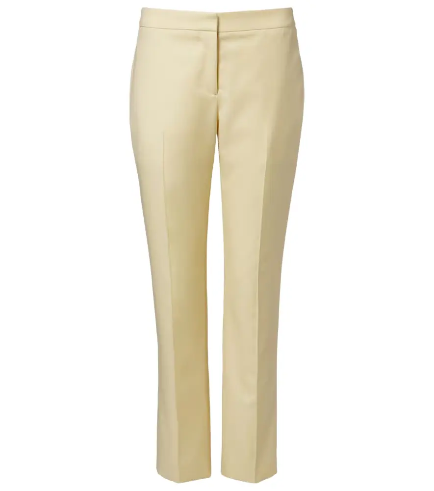 McQueen Cropped straight pants