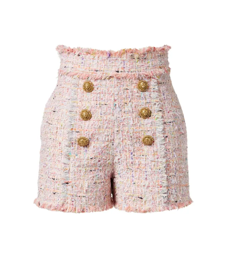 Balmain Tweed shorts