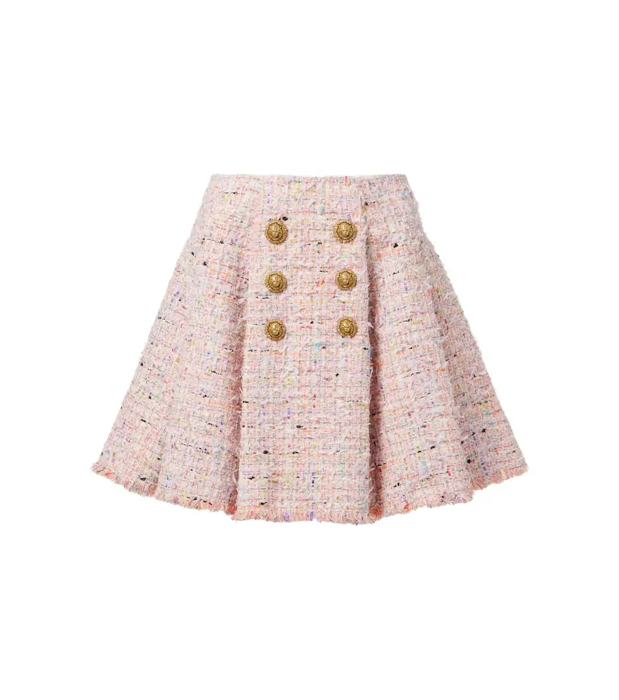 Balmain Tweed miniskirt