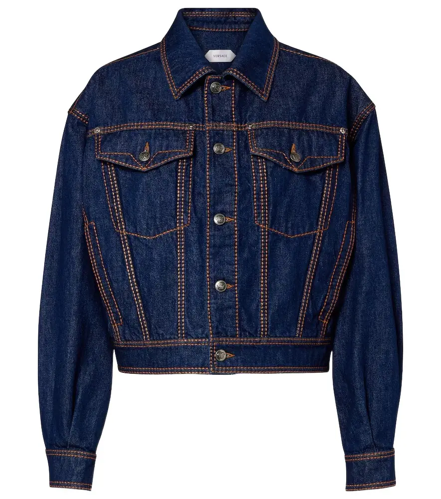 Versace Medusa denim jacket