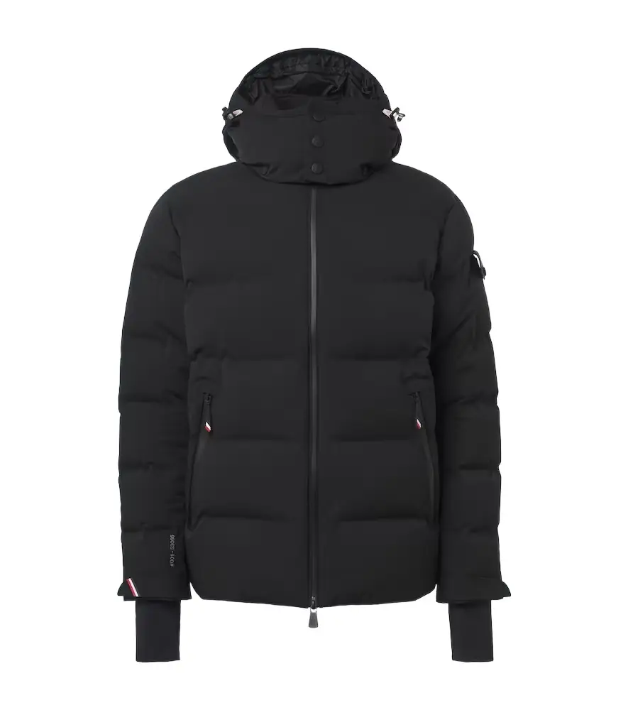 Moncler Grenoble ontgetech hooded down ski jacket