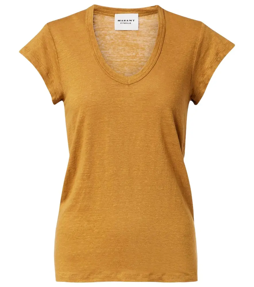 Marant Etoile Zankou linen T-shirt