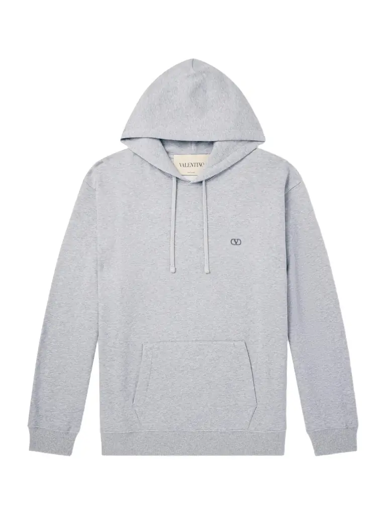 Valentino Garavani Vlogo Signature Cotton Hoodie - Men