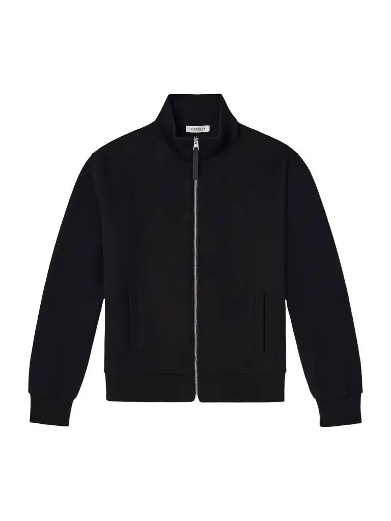 Givenchy Cotton-Blend Zip-Up Sweatshirt - Men