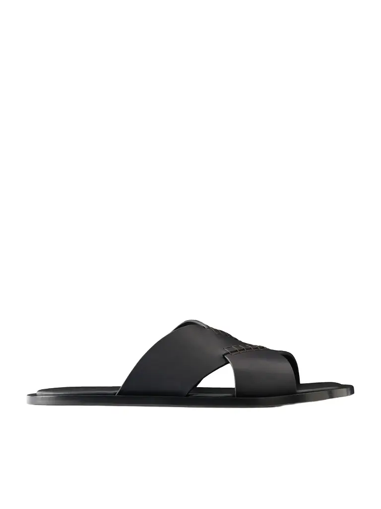 Loewe Paula's Ibiza Flex Criss-Cross Leather Sandals - Men