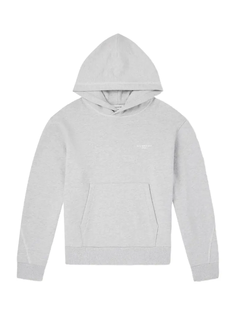 Givenchy Logo-Embroidered Cotton-Jersey Hoodie - Men