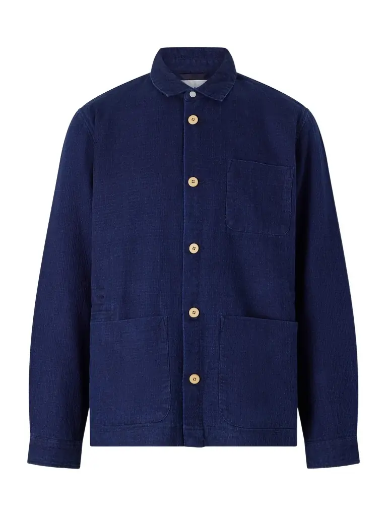 Folk Assembly Checked Cotton Jacket - Men