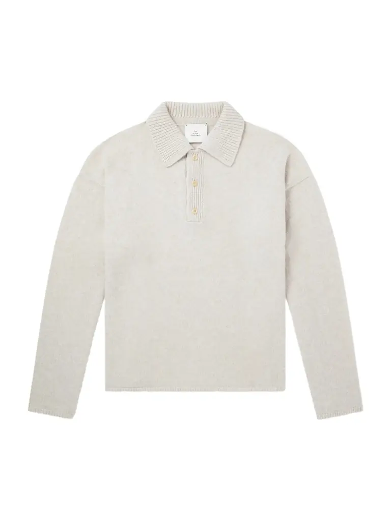 Dume Rugby Cashmere Polo Sweater - Men