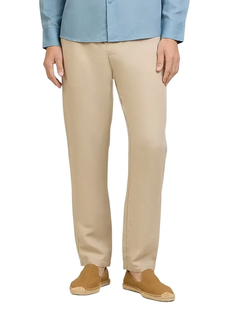 Onia Men's Air Linen-Blend Drawstring Pants - Dune - Women's Clothing