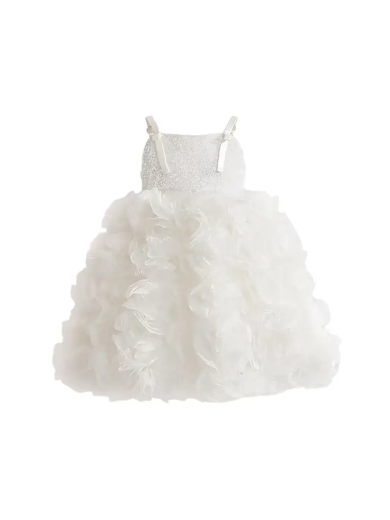 Tulleen Little Girl's & Girl's Arabella Dress - White