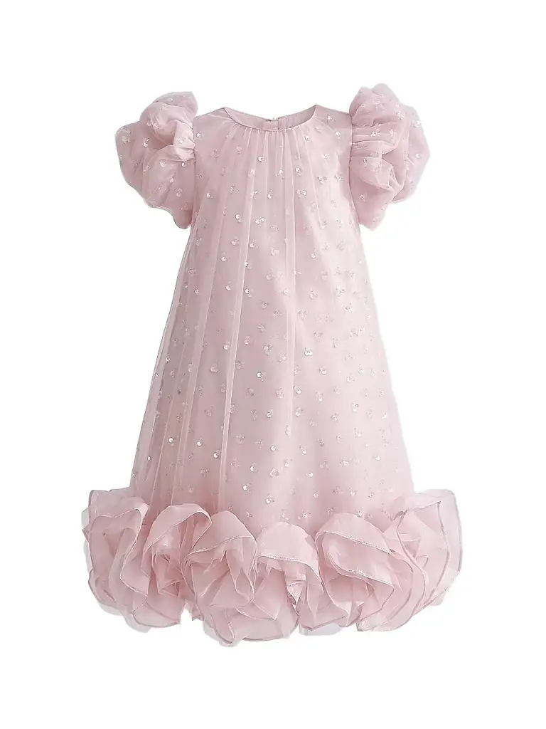 Tulleen Little Girl's & Girl's Thalina Dress - Pink