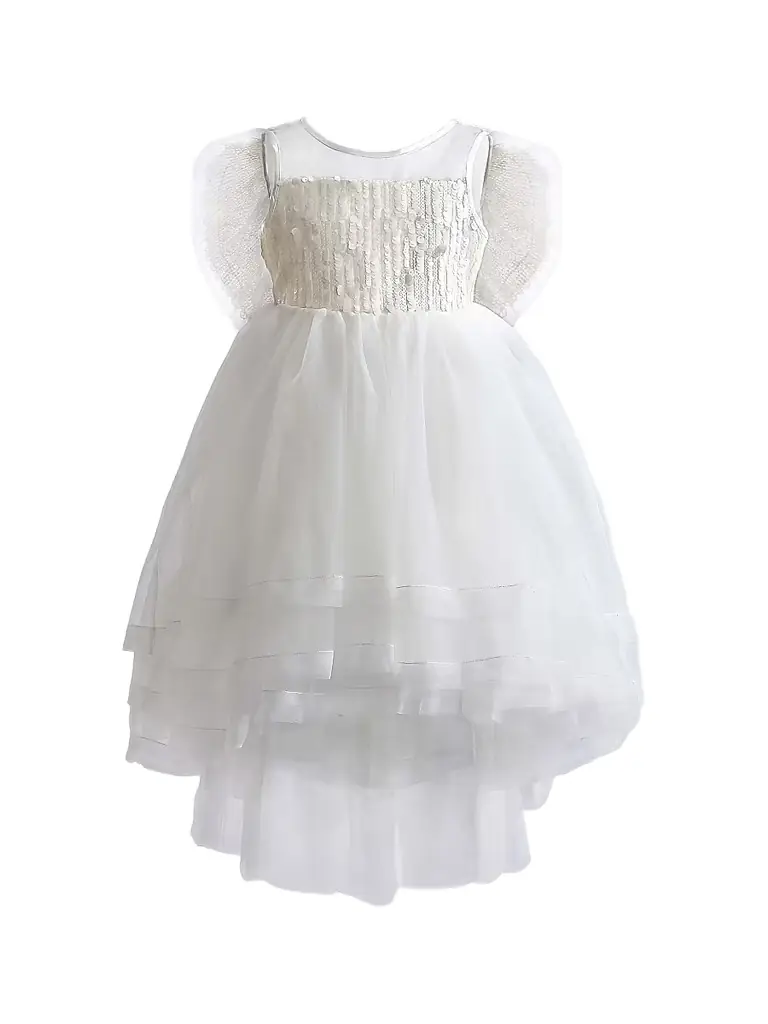 Tulleen Little Girl's & Girl's Novalie Dress - White