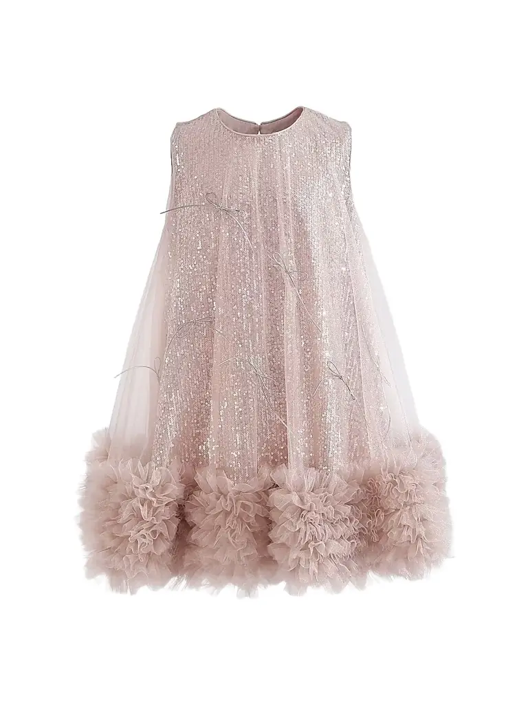 Tulleen Little Girl's & Girl's Evangeline Dress - Pink