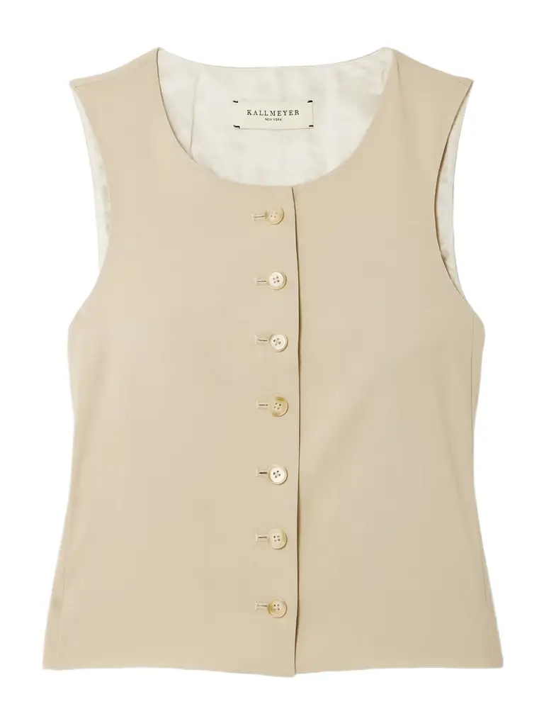 Kallmeyer Emerson Wool-blend Vest - Women's Clothing