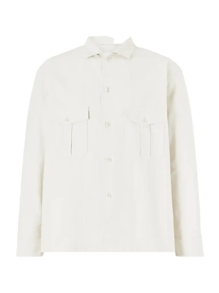Kaptain Sunshine Military Cotton-Twill Overshirt